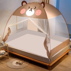 ZY Honey Sleep 蚊帳帳篷 棕熊, 棕色