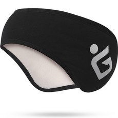 Zzinnomargin 女性用保暖耳罩, 02 黑色