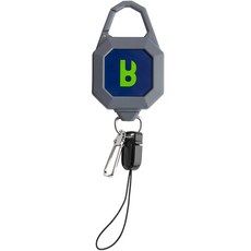 BOOMS FISHING RG4 別針捲線器, 灰色, 1個