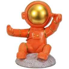 Yettayeogi Come in Luke 北歐風餐桌喬遷禮物紅酒架, 橘色, 1個