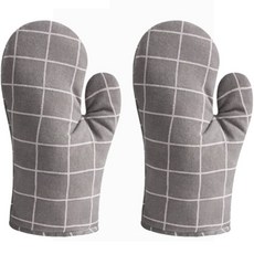 KimYongSuk 北歐廚房耐熱手套, 灰色, 2個