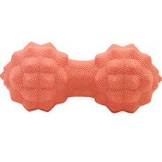 便攜式運動花生按摩球, 1個, 橘色