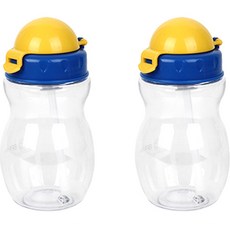 My Style 花生吸管水壺 2p, 藍色, 350ml