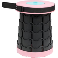 A-BERN 手風琴露營折疊椅, 粉紅色