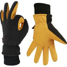 滑雪手套 雙手穿戴, 01 黃色