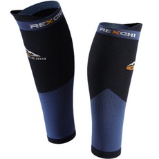 Marbla 小腿加壓護套 左右套組 藍色, 1套