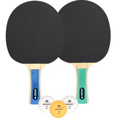 DONIC 阿佩爾格倫 400 桌球拍 2入 + 桌球 3入組, 788464