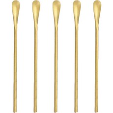 inbloom 纖長茶匙, 金色, 5個