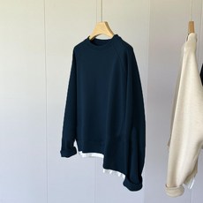 구디프 여성용 스위티 라운드넥 긴팔 레이어드 맨투맨