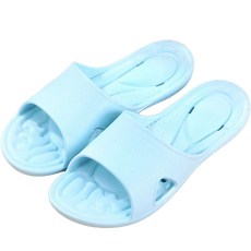 室內柔軟時尚拖鞋, 天藍色