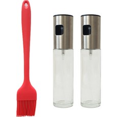 PAMIRE 帕米爾 噴油瓶 100ml x 2入 + 矽膠刷, 1套