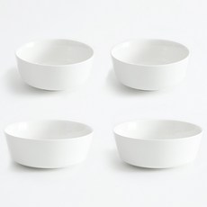 HANKOOK CHINAWARE 陶瓷飯碗組, 白色, 飯碗 2p + 大碗 2p