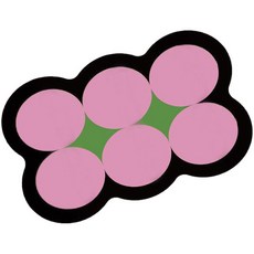 復古圓點玄關浴室地墊, 01