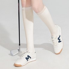 蝴蝶及膝襪 2入, 象牙白