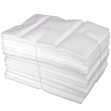 簡便抽取式袋裝發泡紙, 白色, 100個