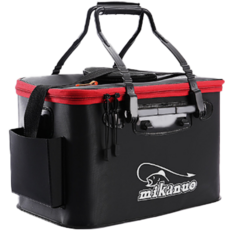 Nabida攜帶式漁網 魚類保管箱, 黑色