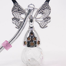 Salz 擴散器空瓶 5 件套, 5ml, 白色+銀色