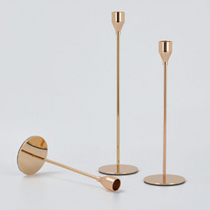 生活活力素 歐式燭台架組, 金色