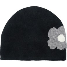 Deisoi 花卉針織帽標誌, 01黑色