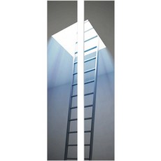 KUNIKUNI 門用室內裝飾貼紙 2入, 17