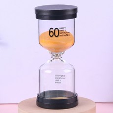 Ebero 簡約基本款彩色60分鐘沙漏, ORANGE