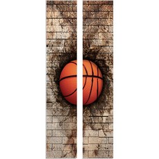 KUNIKUNI 門用室內裝飾貼紙 2入, 19