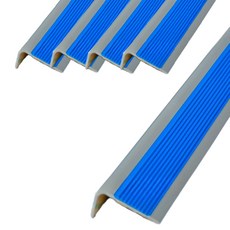 DITRI 黏貼式樓梯邊角保護套 1m 藍色, 5個