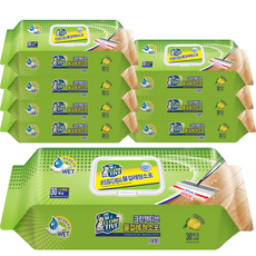 크린액티브 물걸레 청소포 대형 30매, 8개