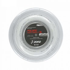 瓊斯網球線 POLYMO HEPTABOLT 18, 白色