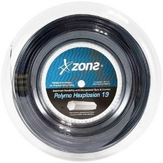 瓊斯網球線 POLYMO HEXPLOSION 19, 黑色