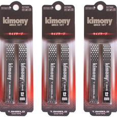 kimony 桌球拍側邊膠帶 3入, 黑色