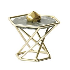 피삼십일 원석 트레이 물방울 인센스 홀더, 1개