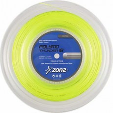 瓊斯網球線 POLYMO THUNDER 18, 螢光黃