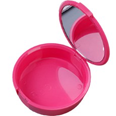 City 附鏡子維持器盒 粉紅色, 1個, 1入