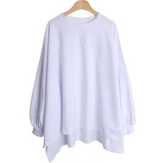 린다샵 여성용 클락신 오버 박시핏 컬러풀 가오리 긴팔티 cpt11570k2c