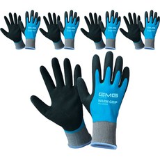 GMG Warm Grip 冬季防水手套 L2005W XL, 5組, 藍色