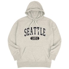 에어플레인 남녀공용 시애틀 오버핏 후드티