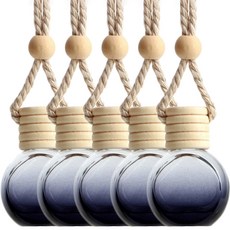 Salz 半擴散器空瓶套裝糖果 5 件裝, 黑色, 8ml