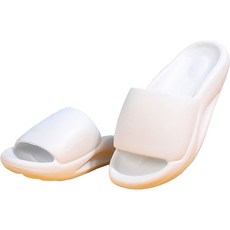 時尚室內厚底貝殼居家拖鞋, A 白色, 1個