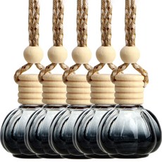 Salz 半擴香器空瓶套裝南瓜 5 件裝, 黑色, 14ml