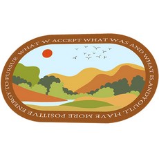 팅올 일러스트 욕실 발 매트 40 x 60 cm, 풍경3, 1개