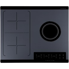 쿠잉 하이브리드 전기레인지 3구, ERC-3DB, 고객직접설치