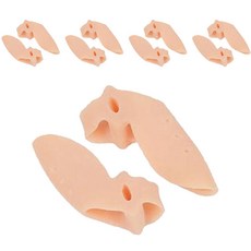 Buyme 矽膠墊 大拇趾固定器 腳趾保護套 膚色 2入, 5個
