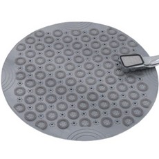 即用防滑足部指壓墊, 灰色, 1個