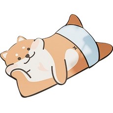 보고리빙 애니멀 규조토발매트 시바견 45 x 70, 브라운, 1개