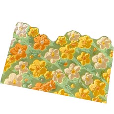 KOKA 花卉系列 浴室地墊 40 x 60 cm, 12春日黃花, 1個