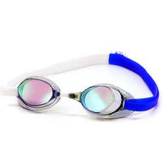 SD7 i-cube 選手用泳鏡 SGL-8200, 藍色 + 白色