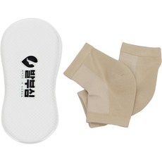 발부심 글라스 발각질제거기 풋파일 + 보습양말 베이지 세트, 1세트