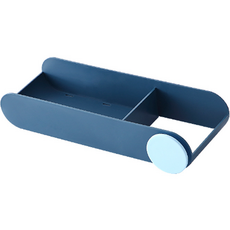 多功能固定吹風機架 L, 1個, 藍色