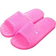 硬底浴室拖鞋, 桃紅色